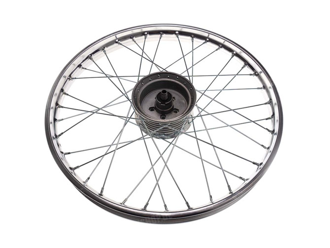 19 inch spoke wheel Puch MV / VS / MS front wheel chrome A-quality main