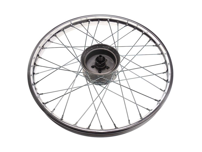 19 inch spaakwiel Puch MV VS MS voorwiel chroom A-kwaliteit