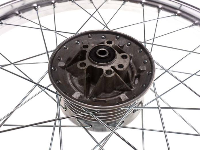 19 inch spaakwiel Puch MV VS MS voorwiel chroom A-kwaliteit