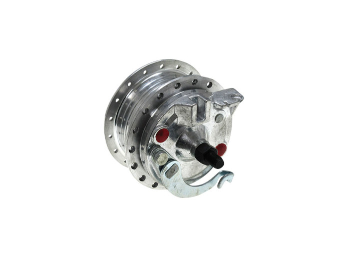 Hub Puch Maxi X30 front spoke wheel brake plate complete