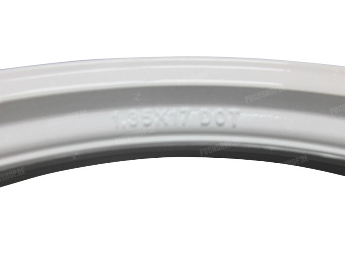 17 inch Grimeca stervelg 17x1.35 Puch Maxi / X30 / X50 primer wit 
