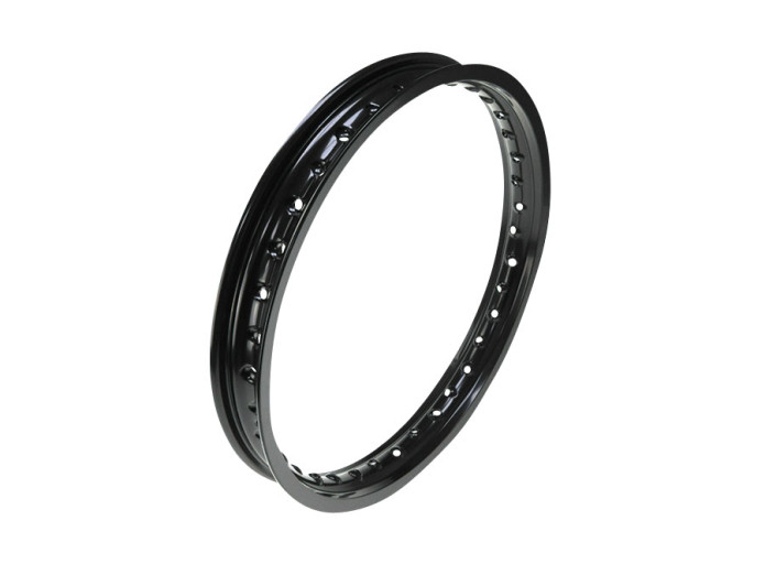 16 zoll Felge 16x1.60 Speichen Aluminium Schwarz 