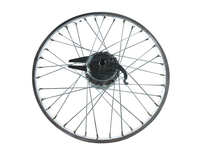 17 inch spoke wheel 17x1.20 chrome rear complete A quality  1