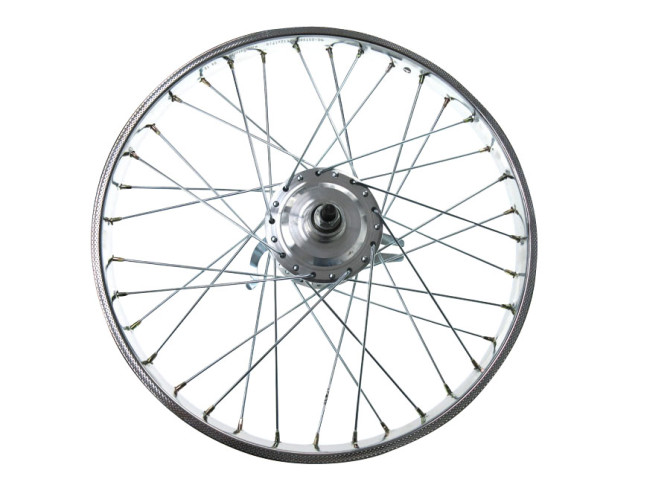 17 inch spoke wheel 17x1.20 chrome rear complete A-quality  product