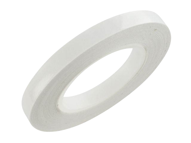 Rim tape sticker 5mm white 6 meter product