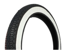 16 inch 2.25x16 Sava / Mitas B8 tire whitewall street profile