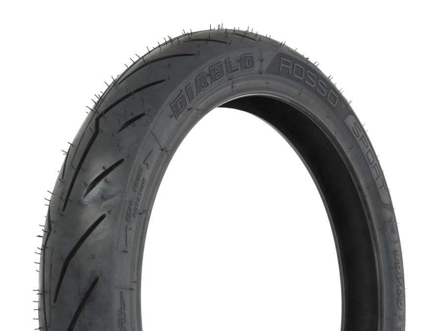 17 inch 80/90/17 Pirelli Diablo Rosso Sport M/C 44S TL semislick