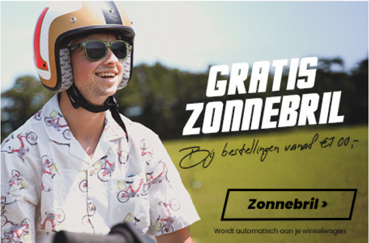 Gratis zonnebril vanaf €100