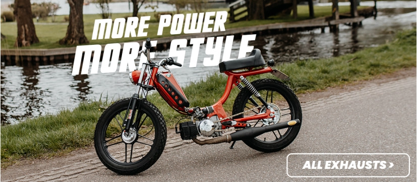Complete exhausts for every Puch model