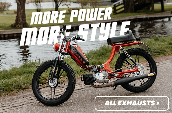 Complete exhausts for every Puch model