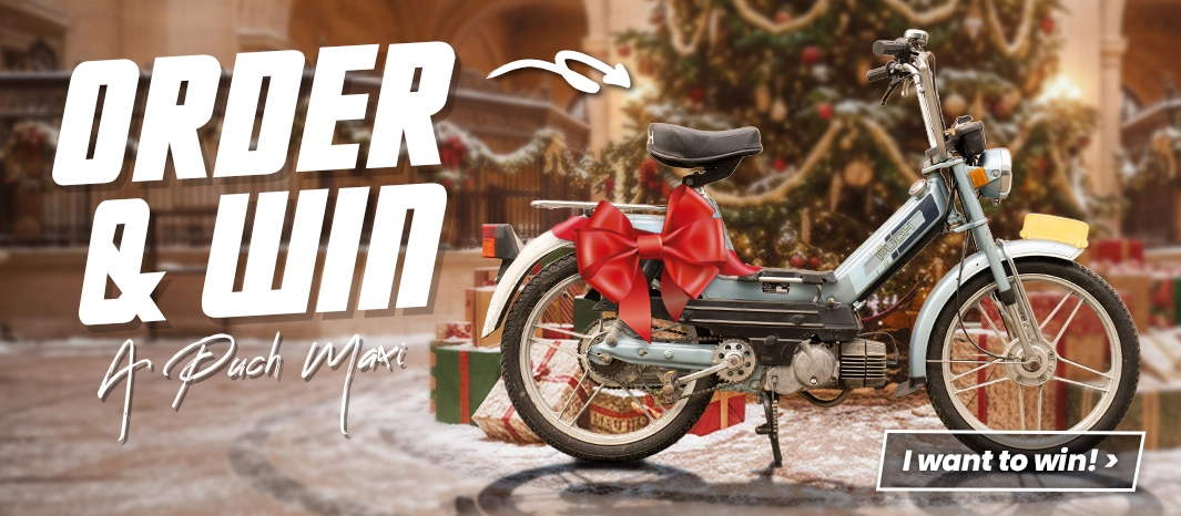 ORder & win a Puch Maxi