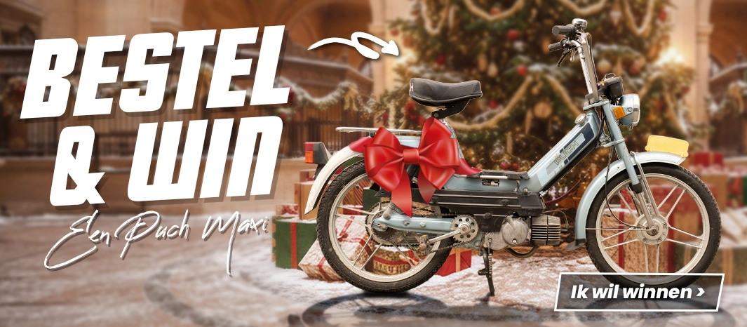Bestel & win een Puch Maxi!