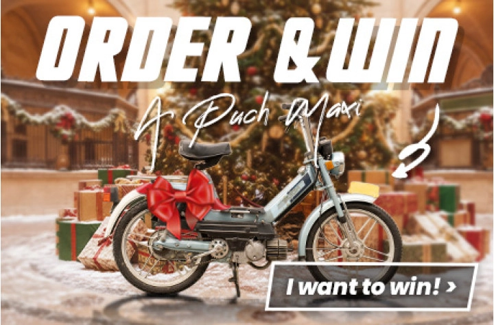 ORder & win a Puch Maxi