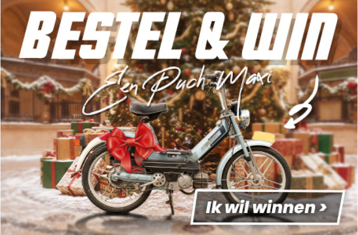 Bestel & win een Puch Maxi!