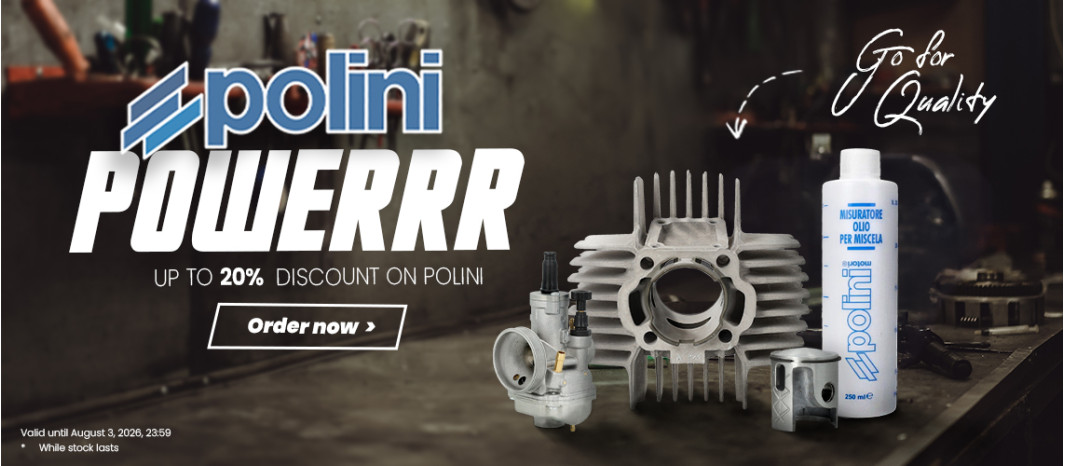 Up to 20% off on Polini Moped Parts