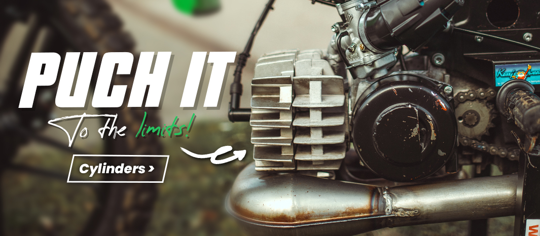 Puch cylinders from 50cc to 74cc