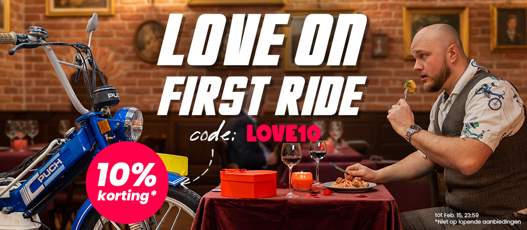 10% korting op alle Puch & Universele onderdelen met LOVE10