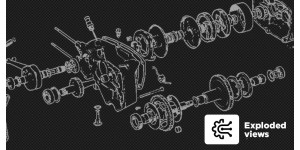 Exploded view | Puch Maxi N / S automaat / 2-speed 