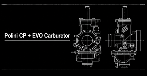 Polini CP carburetor guide for Puch mopeds