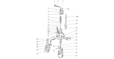 Explanation Bing carburetor Puch Maxi