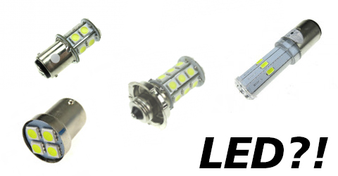 LED Lampe auf ein Puch?!