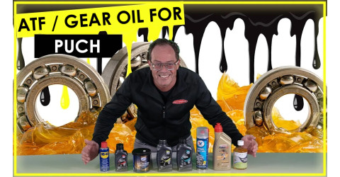 How much oil should go in a Puch engine block?