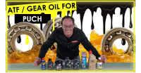 How much oil should go in a Puch engine block?