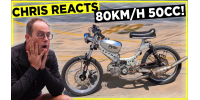 Puch Maxi with 74cc Gilardoni, Airsal or 50cc tuning? Chris react #9