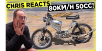 Puch Maxi with 74cc Gilardoni, Airsal or 50cc tuning? Chris react #9