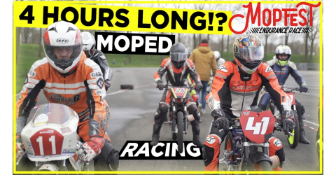 4 hours moped race! MopFest Endurance Race