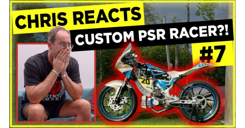 Puch custom build 70cc circuit racer?! - Chris React