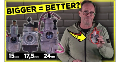 puch maxi carburetor upgrade