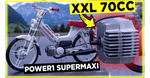 Power1 Supermaxi Style 70ccm Zylinder für Puch Maxi