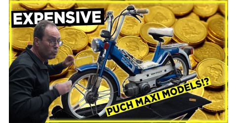 One of the most expensive Puch mopeds in new condition - Puch Maxi Starlet