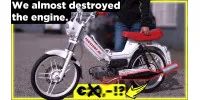 We bought the cheapest exhaust in the world and almost demolished the Puch