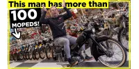 We found a secret collection of more than 100 Puch mopeds