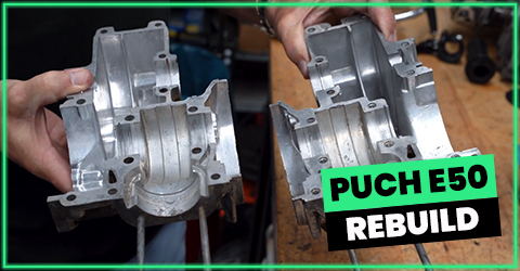 Rebuilding a Puch E50 engine: step-by-step guide