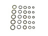 Dichtring Sortiment Satz 25-Teilig Gummi / Messing Dichtring Sortiment Satz 25-Teilig Gummi / Messing