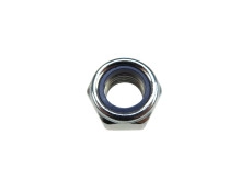 Nut M12x1 galvanized selflocking 