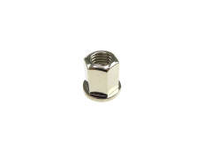 Flange nut M7x1.00 high model chrome plated