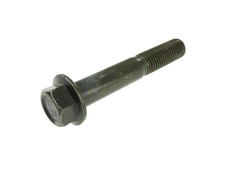 Flange bolt M10x60 black zinc plated