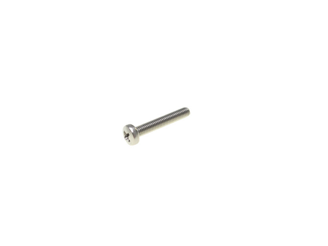 Phillips head bolt M4x25 stainless steel main