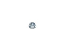 Flanged nut M6x1.00 galvanised