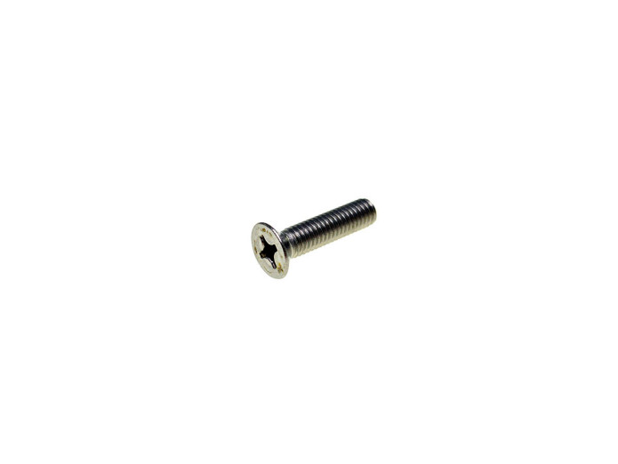 Phillips screw M6x25 countersunk stainless steel