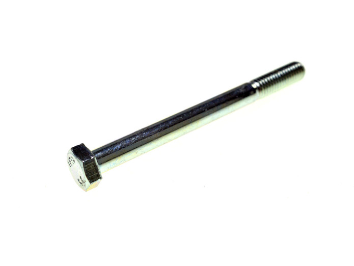 Zeskantbout met borst M8x1.25 x 90mm verzinkt
