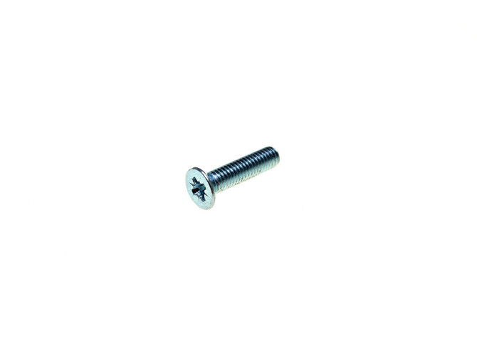 Phillips head countersunk bolt M6x25 galvanized main