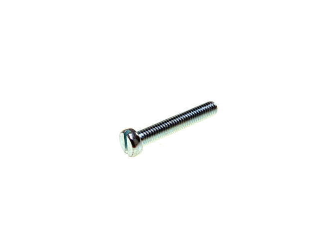 Flat head screw M6x35 galvanized main