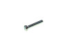 Flat head screw M6x35 galvanized thumb extra