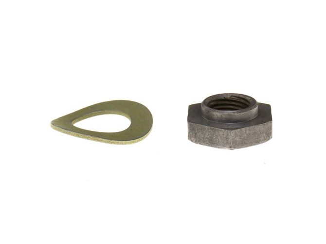 Kickstart nut Puch various models (M10) + spring washer product