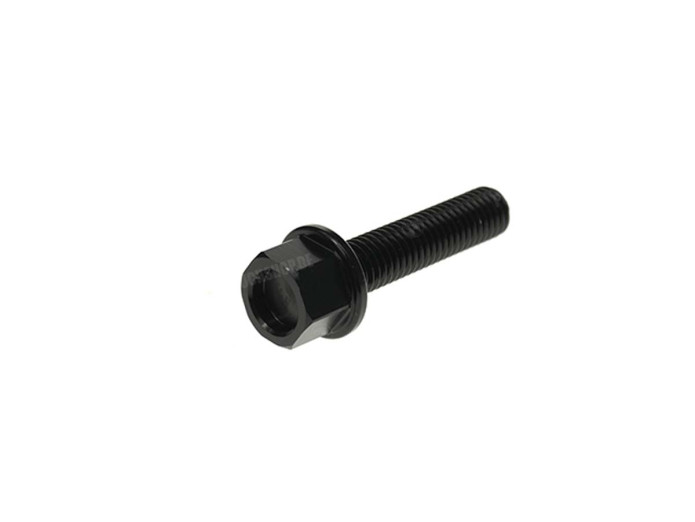 Hexagon screw M8x1.25 35mm alu locking wire hole Tecnium